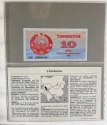 Sammlung BANKNOTEN DER WELT 46 Stück im Album (Sammler-Qualität)