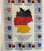 DEUTSCHLAND FEIERT: 40 Jahre Bundesrepublik Motivsammlung in 3 Lindner Ringbindern