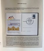 DEUTSCHLAND FEIERT: 40 Jahre Bundesrepublik Motivsammlung in 3 Lindner Ringbindern
