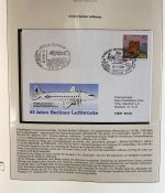 DEUTSCHLAND FEIERT: 40 Jahre Bundesrepublik Motivsammlung in 3 Lindner Ringbindern
