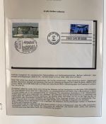 DEUTSCHLAND FEIERT: 40 Jahre Bundesrepublik Motivsammlung in 3 Lindner Ringbindern