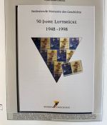 DEUTSCHLAND FEIERT: 40 Jahre Bundesrepublik Motivsammlung in 3 Lindner Ringbindern