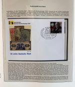 DEUTSCHLAND FEIERT: 40 Jahre Bundesrepublik Motivsammlung in 3 Lindner Ringbindern