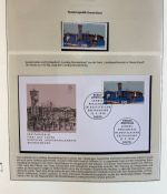 DEUTSCHLAND FEIERT: 40 Jahre Bundesrepublik Motivsammlung in 3 Lindner Ringbindern