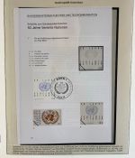 DEUTSCHLAND FEIERT: 40 Jahre Bundesrepublik Motivsammlung in 3 Lindner Ringbindern