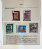 DEUTSCHLAND FEIERT: 40 Jahre Bundesrepublik Motivsammlung in 3 Lindner Ringbindern