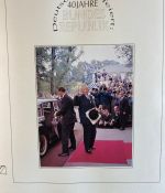 DEUTSCHLAND FEIERT: 40 Jahre Bundesrepublik Motivsammlung in 3 Lindner Ringbindern