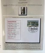 DEUTSCHLAND FEIERT: 40 Jahre Bundesrepublik Motivsammlung in 3 Lindner Ringbindern