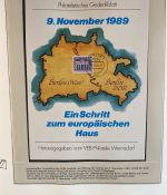 DEUTSCHLAND FEIERT: 40 Jahre Bundesrepublik Motivsammlung in 3 Lindner Ringbindern