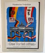 DEUTSCHLAND FEIERT: 40 Jahre Bundesrepublik Motivsammlung in 3 Lindner Ringbindern