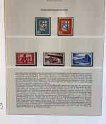 DEUTSCHLAND FEIERT: 40 Jahre Bundesrepublik Motivsammlung in 3 Lindner Ringbindern