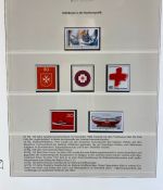 DEUTSCHLAND FEIERT: 40 Jahre Bundesrepublik Motivsammlung in 3 Lindner Ringbindern