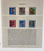 DEUTSCHLAND FEIERT: 40 Jahre Bundesrepublik Motivsammlung in 3 Lindner Ringbindern