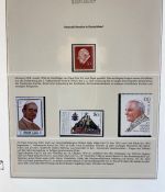 DEUTSCHLAND FEIERT: 40 Jahre Bundesrepublik Motivsammlung in 3 Lindner Ringbindern