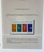 DEUTSCHLAND FEIERT: 40 Jahre Bundesrepublik Motivsammlung in 3 Lindner Ringbindern