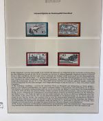DEUTSCHLAND FEIERT: 40 Jahre Bundesrepublik Motivsammlung in 3 Lindner Ringbindern