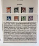 DEUTSCHLAND FEIERT: 40 Jahre Bundesrepublik Motivsammlung in 3 Lindner Ringbindern