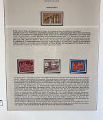 DEUTSCHLAND FEIERT: 40 Jahre Bundesrepublik Motivsammlung in 3 Lindner Ringbindern