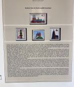 DEUTSCHLAND FEIERT: 40 Jahre Bundesrepublik Motivsammlung in 3 Lindner Ringbindern