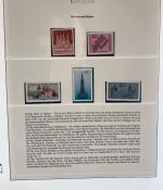 DEUTSCHLAND FEIERT: 40 Jahre Bundesrepublik Motivsammlung in 3 Lindner Ringbindern