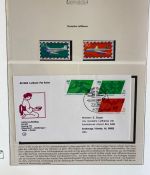 DEUTSCHLAND FEIERT: 40 Jahre Bundesrepublik Motivsammlung in 3 Lindner Ringbindern