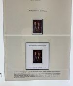 DEUTSCHLAND FEIERT: 40 Jahre Bundesrepublik Motivsammlung in 3 Lindner Ringbindern