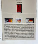 DEUTSCHLAND FEIERT: 40 Jahre Bundesrepublik Motivsammlung in 3 Lindner Ringbindern