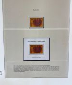 DEUTSCHLAND FEIERT: 40 Jahre Bundesrepublik Motivsammlung in 3 Lindner Ringbindern
