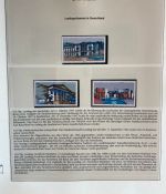 DEUTSCHLAND FEIERT: 40 Jahre Bundesrepublik Motivsammlung in 3 Lindner Ringbindern