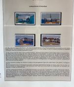 DEUTSCHLAND FEIERT: 40 Jahre Bundesrepublik Motivsammlung in 3 Lindner Ringbindern