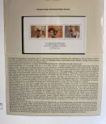 DEUTSCHLAND FEIERT: 40 Jahre Bundesrepublik Motivsammlung in 3 Lindner Ringbindern