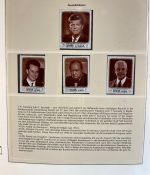 DEUTSCHLAND FEIERT: 40 Jahre Bundesrepublik Motivsammlung in 3 Lindner Ringbindern