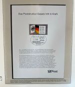 DEUTSCHLAND FEIERT: 40 Jahre Bundesrepublik Motivsammlung in 3 Lindner Ringbindern