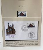 DEUTSCHLAND FEIERT: 40 Jahre Bundesrepublik Motivsammlung in 3 Lindner Ringbindern