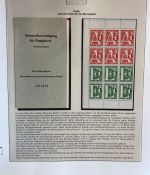 DEUTSCHLAND FEIERT: 40 Jahre Bundesrepublik Motivsammlung in 3 Lindner Ringbindern