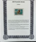 IRRTÜMER AUF BRIEFMARKEN Motivsammlung mit über 160 Seiten aus Abo im Ringbinder