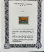 IRRTÜMER AUF BRIEFMARKEN Motivsammlung mit über 160 Seiten aus Abo im Ringbinder