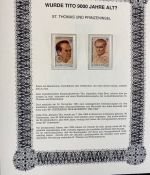 IRRTÜMER AUF BRIEFMARKEN Motivsammlung mit über 160 Seiten aus Abo im Ringbinder