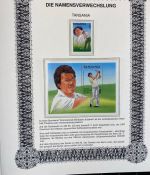 IRRTÜMER AUF BRIEFMARKEN Motivsammlung mit über 160 Seiten aus Abo im Ringbinder