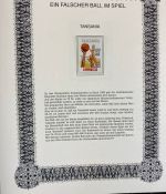 IRRTÜMER AUF BRIEFMARKEN Motivsammlung mit über 160 Seiten aus Abo im Ringbinder