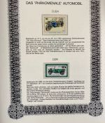 IRRTÜMER AUF BRIEFMARKEN Motivsammlung mit über 160 Seiten aus Abo im Ringbinder