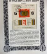 IRRTÜMER AUF BRIEFMARKEN Motivsammlung mit über 160 Seiten aus Abo im Ringbinder