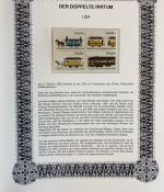 IRRTÜMER AUF BRIEFMARKEN Motivsammlung mit über 160 Seiten aus Abo im Ringbinder