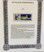 IRRTÜMER AUF BRIEFMARKEN Motivsammlung mit über 160 Seiten aus Abo im Ringbinder