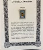 IRRTÜMER AUF BRIEFMARKEN Motivsammlung mit über 160 Seiten aus Abo im Ringbinder