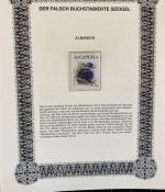 IRRTÜMER AUF BRIEFMARKEN Motivsammlung mit über 160 Seiten aus Abo im Ringbinder