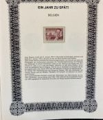 IRRTÜMER AUF BRIEFMARKEN Motivsammlung mit über 160 Seiten aus Abo im Ringbinder