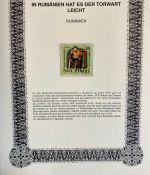 IRRTÜMER AUF BRIEFMARKEN Motivsammlung mit über 160 Seiten aus Abo im Ringbinder