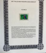 IRRTÜMER AUF BRIEFMARKEN Motivsammlung mit über 160 Seiten aus Abo im Ringbinder