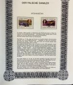 IRRTÜMER AUF BRIEFMARKEN Motivsammlung mit über 160 Seiten aus Abo im Ringbinder